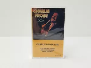Vintage NEW Charlie Prose Live Cassette Sealed Unopened Comedy and Song - Picture 1 of 4