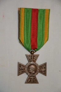  CROIX DU COMBATTANT VOLONTAIRE-GUERRE 1914/1918-GRAND MODULE - Imagen 1 de 2