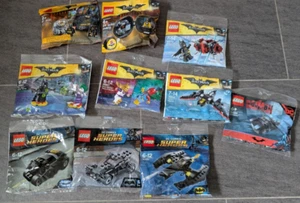 10x LEGO Batman Polybags Batman Movie DC Super Heroes Tumbler Batwing - Bild 1 von 21