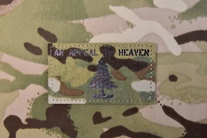 Infrarot Multicam EIN APPELL ZUM HIMMEL Kiefer Flagge Uniform Patch IR Freiheit - Bild 1 von 2