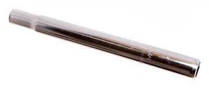 25.4mm Candle Type 235mm Straight Bicycle / Bike Chrome Seatpost - Silver - Picture 1 of 3