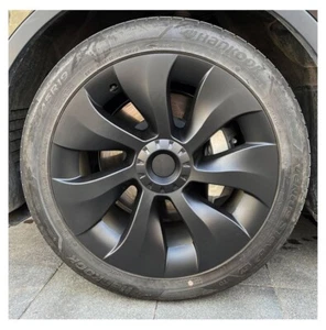 KAVANIC 4PCS MODEL Y WHEEL COVERS 19" CYCLONE STYLE MODEL Y - MATTE BLACK - Picture 1 of 4