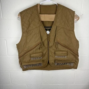 Vintage Gamehide Hunting Tactical Utility Vest Brown Multi-Pocket Outdoor XL - Picture 1 of 22