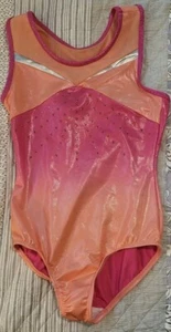 More Than Magic Girl's Pink Shimmering Swimsuit Size L 10/12 - Picture 1 of 3