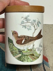 Vintage Portmeirion Deckeldose Birds Of Britain selten Linnet 4,5' neuwertig! - Bild 1 von 7