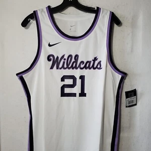 Kansas State Wildcats Basketball Jersey Nike Replica RIO White Men's Medium NWT - Picture 1 of 10