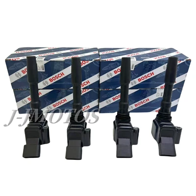 4PCS Ignition Coil For VW Tiguan Porsche Panamera Audi Q3 Q7 A4 S4 CJE CNC CJX - Изображение 1 из 4