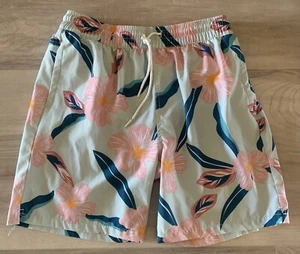 Sovereign Code Men's Blue Floral Swim Trunkz Shorts Size Large - Picture 1 of 3