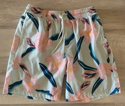 Sovereign Code Men's Blue Floral Swim Trunkz Shorts Size Large - Image 1 of 3