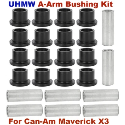 A - Arm Bushing Sleeves Kit For Can-Am Maverick X3 17-23 Longest Lasting - UHMW - Image 1 of 4