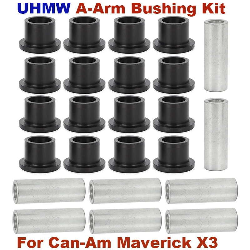 A - Arm Bushing Sleeves Kit For Can-Am Maverick X3 17-23 Longest Lasting - UHMW - Image 1 of 4