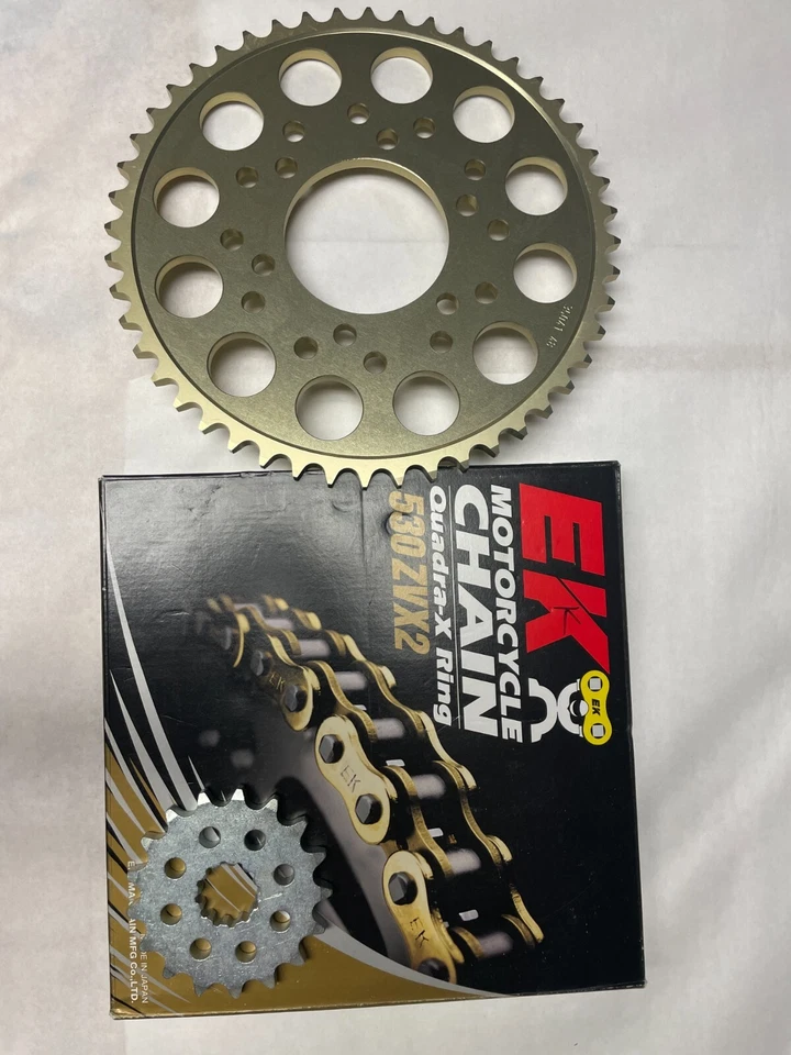 Kawasaki Ninja ZX1200R 2004 cadena (extendida) y bolsillos 530ZVX2 150 Foto 1 de 4