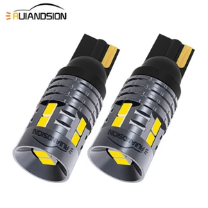 Ruiandsion T10 LED Bulb Car Indicator Light W5W Brake Lamp CANBUS 9-60V White - Imagen 1 de 11