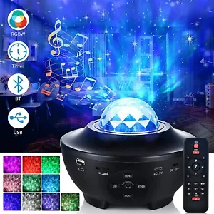 Projector Galaxy Starry Night Light Laser Star Sky Ocean LED Projection Lamp RGB - Picture 1 of 12