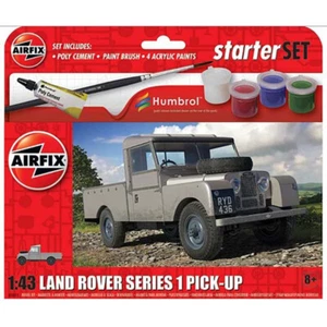1/43 Starter Set - Land Rover Series 1 Airfix Bausatz Plastik Modellbausatz - Bild 1 von 1