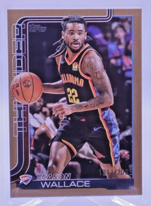 2025-26 Topps Basketball Gold /2025 Cason Wallace #119 H115 - Bild 1 von 2