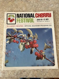 1971 National Cherry Festival Traverse City Mich. Programm - Bild 1 von 5