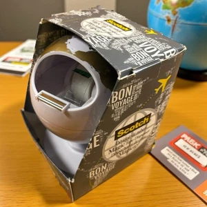 Scotch Magic Klebebandspender Globus Bon Voyage Design Neu im Karton (Verpackung Gebrauchsspuren) - Bild 1 von 5