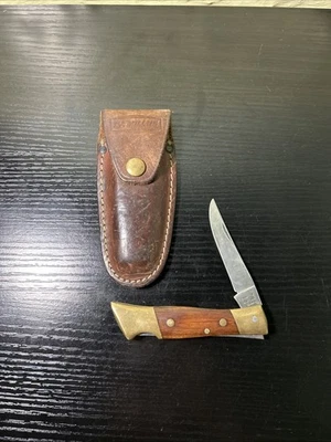 Espada Camilo Vintage Marca No. Navaja de Bolsillo Plegable 3 Bloqueo EE. UU. ¡CON FUNDA! Foto 1 de 4