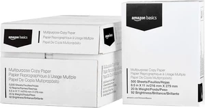 Multipurpose Paper 20 lbs 92 Bright 8.5" x 11" Letter Size 10 Reams 5000 Sheets - Picture 1 of 12