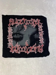 VTG Alice Cooper Bandana Dirty Diamonds Tour 2005 Handkerchief Flag Banner - Picture 1 of 4