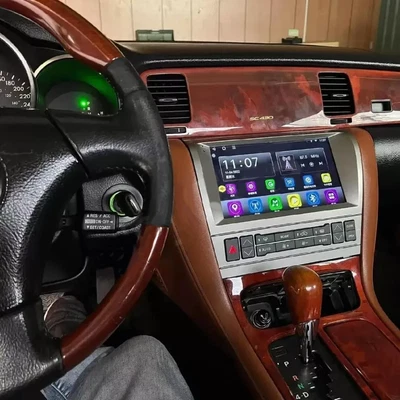 Radio estéreo para automóvil Android Lexus SC430 2001-2010 pantalla Apple Carplay GPS DSP Foto 1 de 4