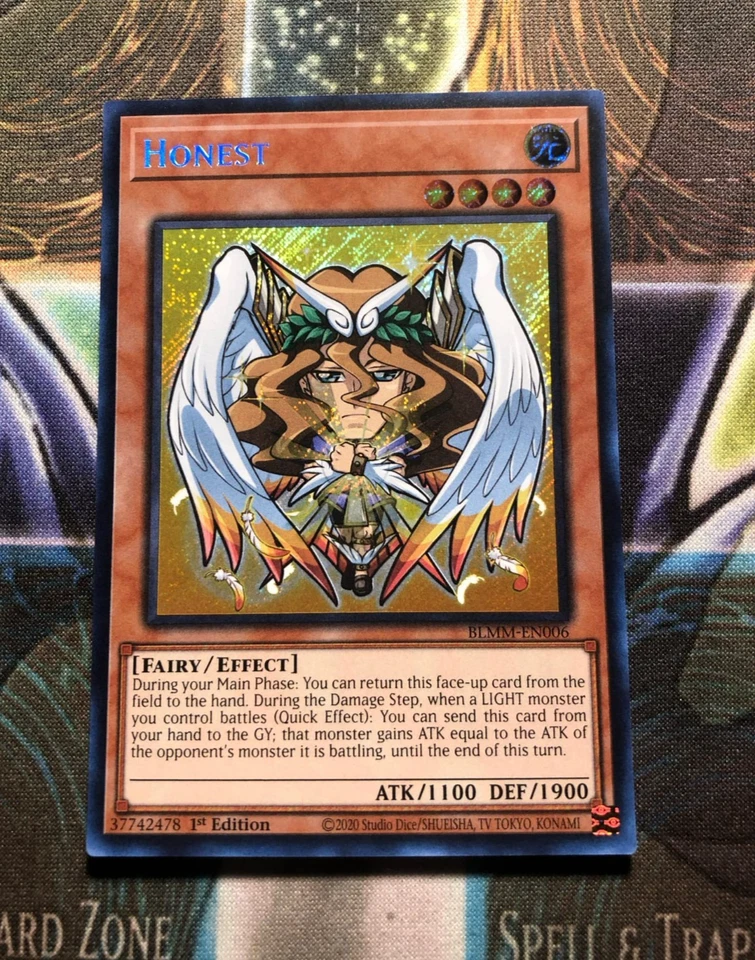 *** HONESTO *** 1ª EDICIÓN SECRETO RARO (CHIBI) BLMM-EN006 YUGIOH! Foto 1 de 1