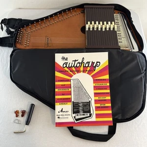 Oscar Schmidt Autoharp 15 Chord 36 String Auto Harp Vtg - Picture 1 of 15