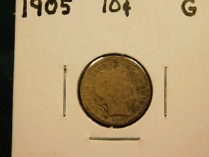 1905 Barber Dime Item # 10381 - Picture 1 of 2