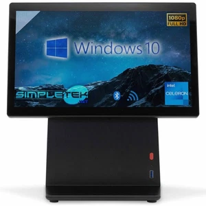 14" All In One Windows 10 4GB 60GB Touchscreen Point Of Sale Entry PC - Picture 1 of 8