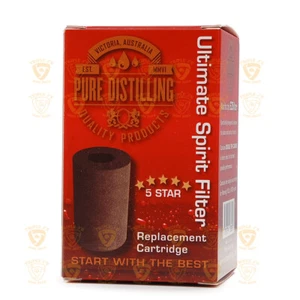 Cartucho de filtro de carbono de destilación pura cerveza casera - Imagen 1 de 2