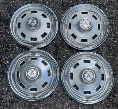 1967 67 Dodge Dart Charger Hubcap Rim Wheel Cover Hub Cap 14" OEM USED 310 SET 4 - Image 1 of 4