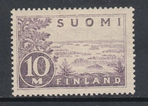 Finland Sc 178 MLH. 1930 10m gray lilac Lake Saima VLH, fresh, well centered - Picture 1 of 1