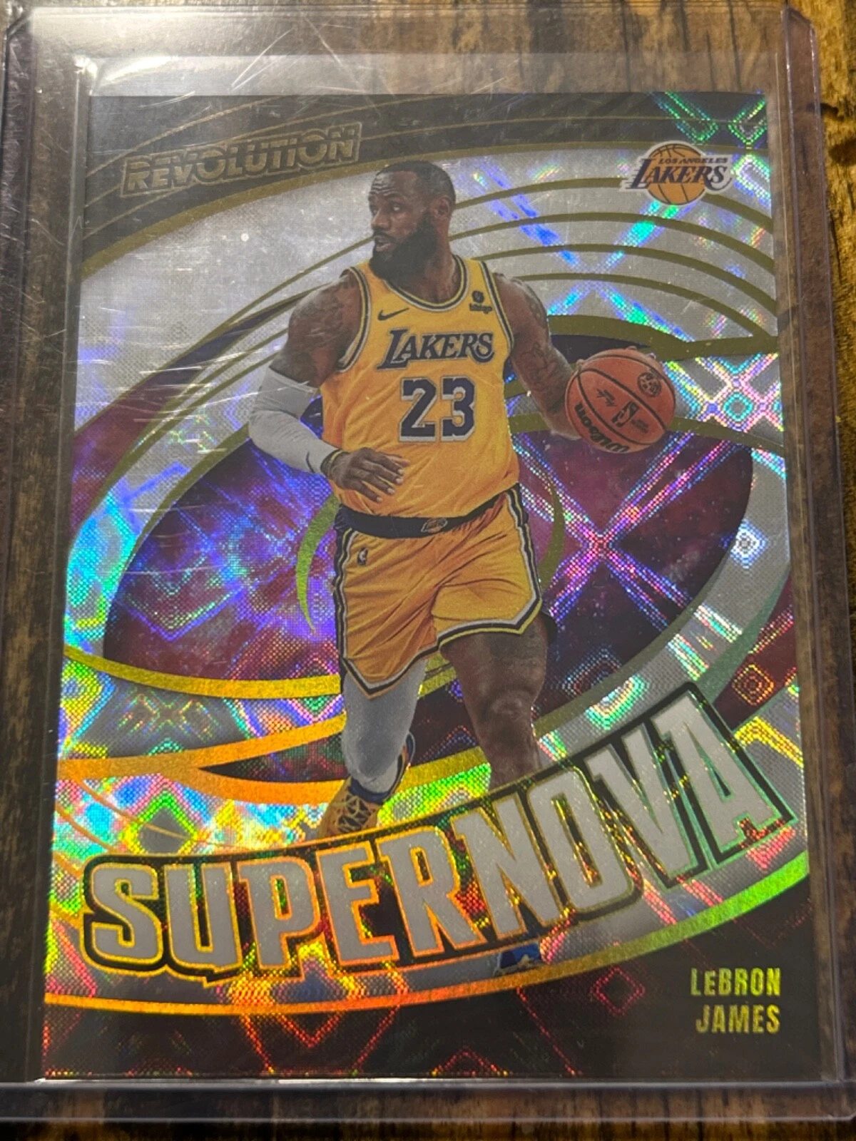 LEBRON JAMES 2023-24 Revolution SUPERNOVA Galactic #5 SSP