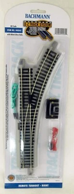 HO Scale Remote Turnout, Right Hand - Bachmann #44562 - Image 1 of 2