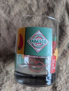 Tabasco McIlhenny Co Double Rock Glass bloody mary bar pub drink art pepper sauc - Picture 1 of 3