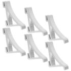  8 Pcs Replacement Shelf Square Buckles Clips Refrigerator Brackets