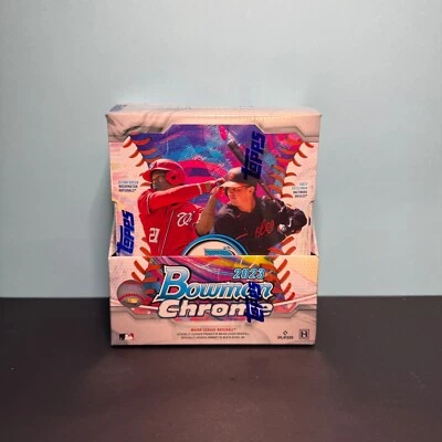2023 Bowman Chrome Baseball Hobby Box Factory Sealed 2 Autos In Two Mini Boxes - Image 1 of 4