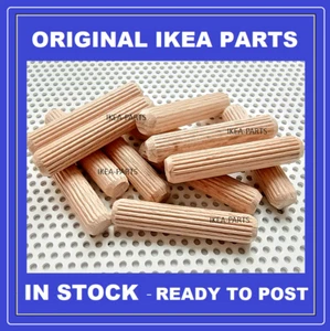 Ikea SMASTAD 101352 wooden dowels new ORIGINAL parts x12 - Picture 1 of 3