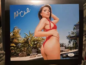 Foto firmata Adriana Chechik 8x10 stella adulta autografata JSA COA - Foto 1 di 3