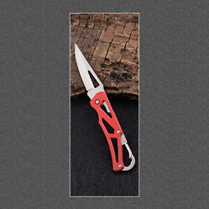 Mini Protable Pocket Knife Folding Keychain Pendant Cutter Outdoor Survival Tool