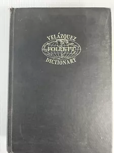 Velazquez Spanisch und Englisch Wörterbuch 1967 Vintage Buch Mariano Velazquez Tab - Bild 1 von 11