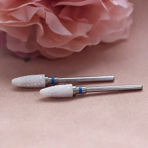 Keramik Nagel Bohrer Mais Blau Mittel Gel Acryl Entfernung 5,5 mm Kurz 1 Stück - Bild 1 von 2