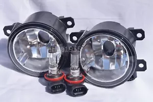 Glass Fog Driving Light Lamps w/2 Light Bulbs One Pair For 2015-2023 Renegade - Bild 1 von 2