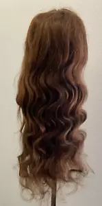 AliPearl 13x4 HD Lace Front Wig Human Hair Body Wave 180 Density, 24" Small Cap - Picture 1 of 10