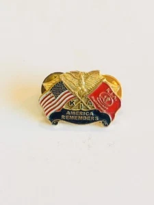 Killed in Action Anstecknadel amerikanische Flagge KIA Amerika erinnert sich Veteranen Militär - Bild 1 von 5