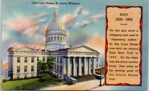 OLD COURT HOUSE St. Louis, Missouri MO linen - Postcard - Picture 1 of 2