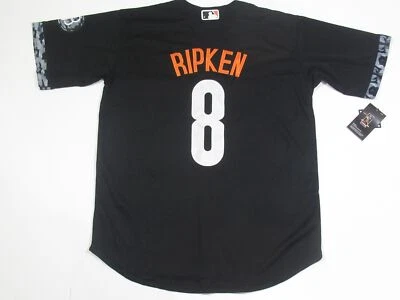 Camiseta deportiva Nike para hombre Cal Ripken Jr. #8 Baltimore Orioles City Connect Player Foto 1 de 4