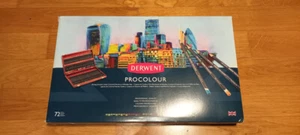 Derwent procolour - 72 Matite Colorate - cofanetto in legno NUOVO - Foto 1 di 4