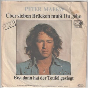 Peter Maffay – Über sieben Brücken mußt Du gehn –Metronome 0030.352 - ©1980 – 7“ - Bild 1 von 2